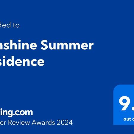 Sunshine Summer Residence Năvodari Exteriér fotografie